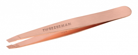 Tweezerman SLANT Tweezer pęseta z różowego złota