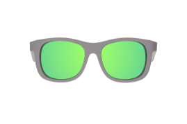BABIATORS Original Navigator, Graphite Gray, lustrzane okulary przeciwsłoneczne z polaryzacją, szary, 0-2 lat